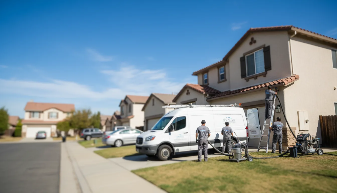 Air Duct Cleaning in Mentcle, PA near me